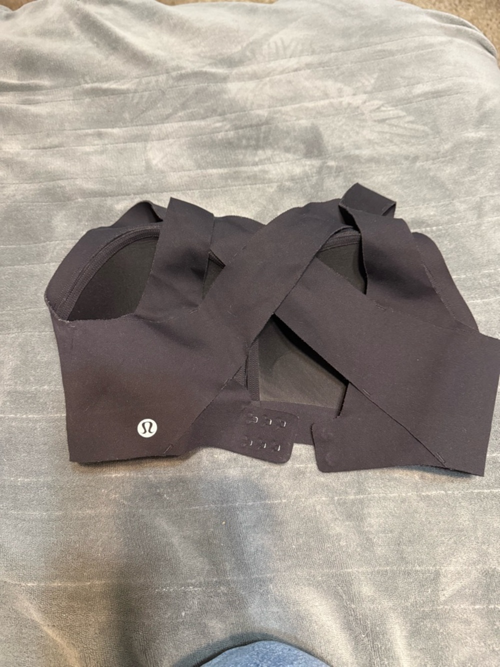 lululemon athletica Black 32DD Supportive Sports Bra Insert